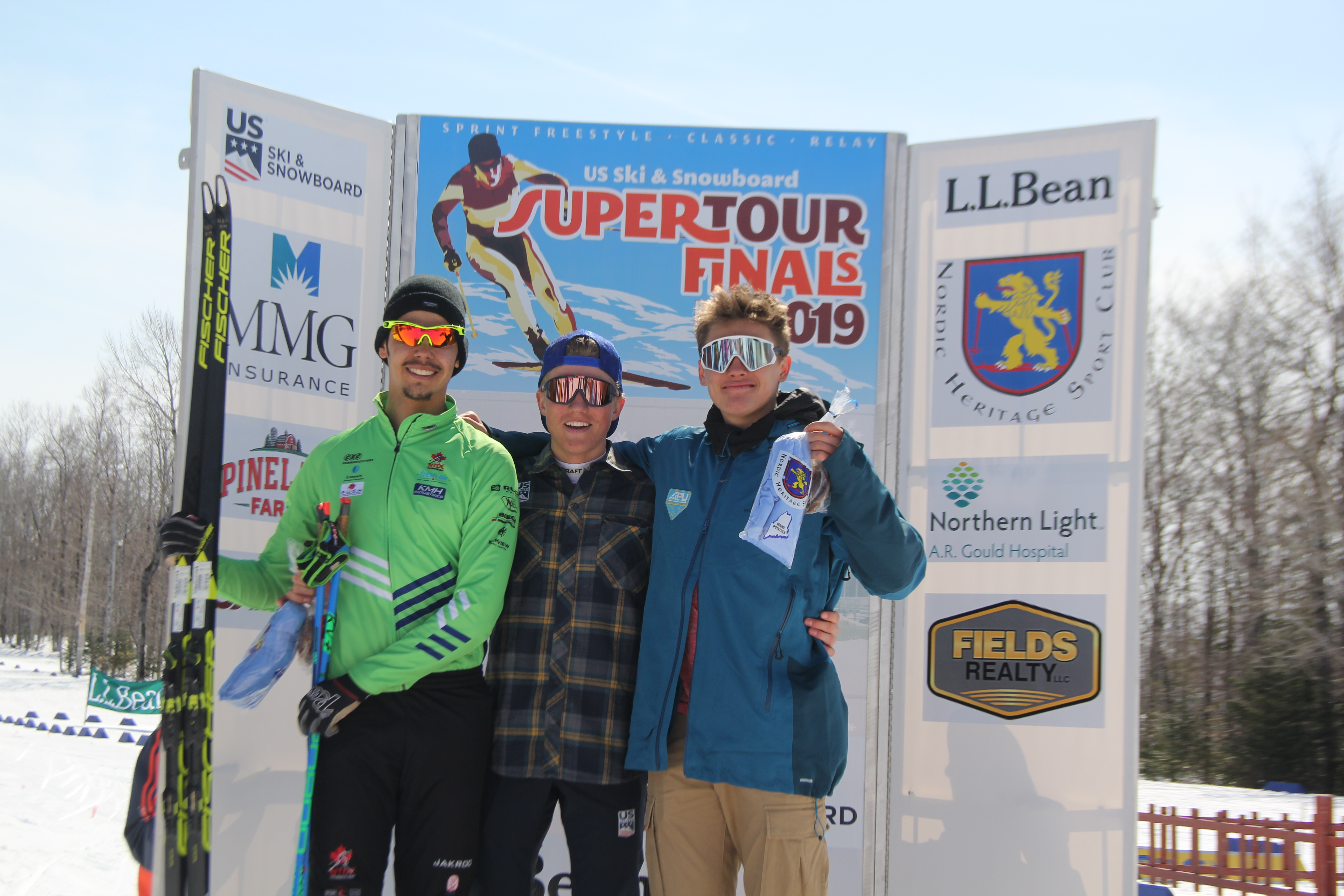 Junior Men's Podium