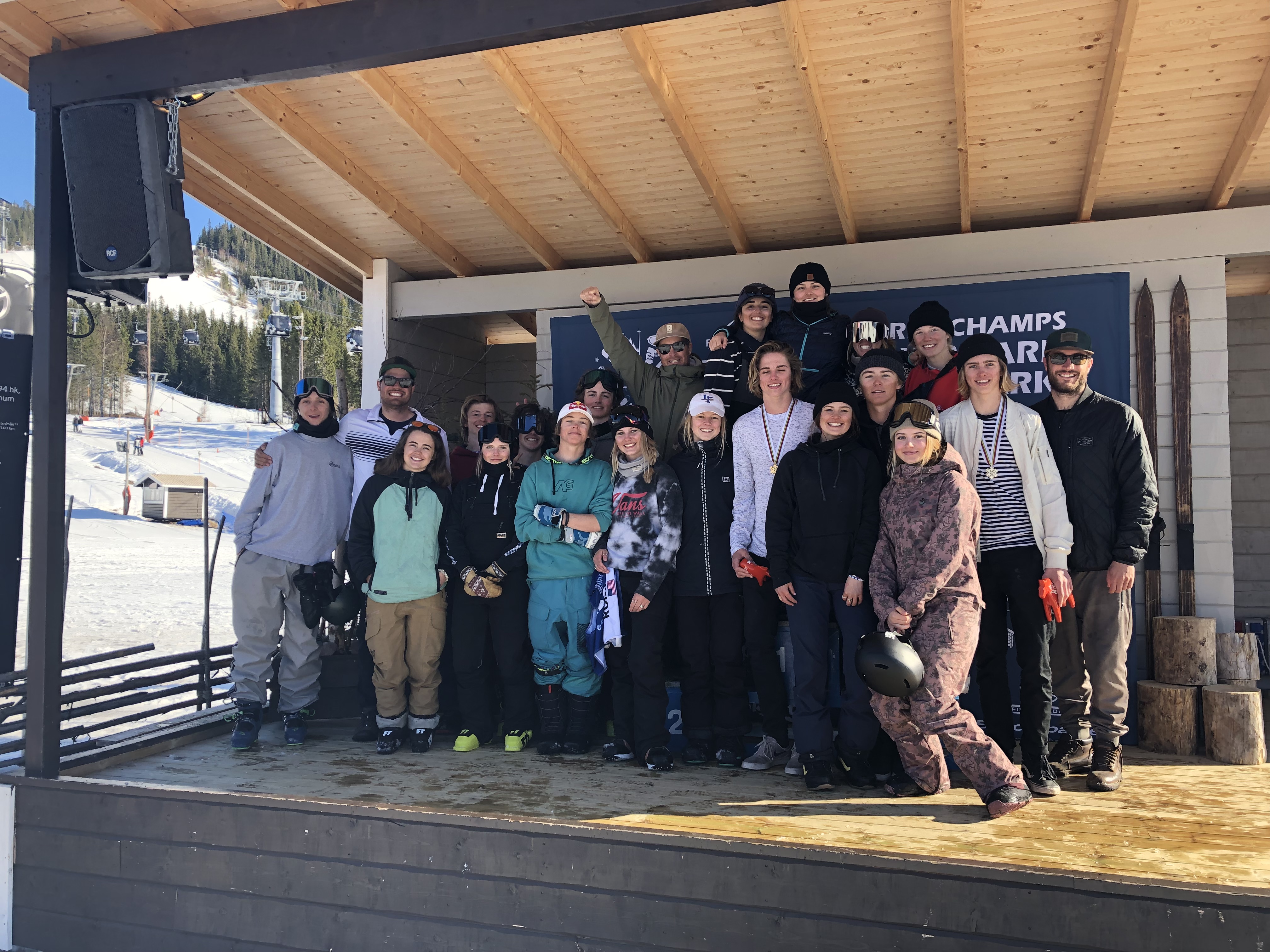 Freestyle and Snowboard Junior World Champs Team