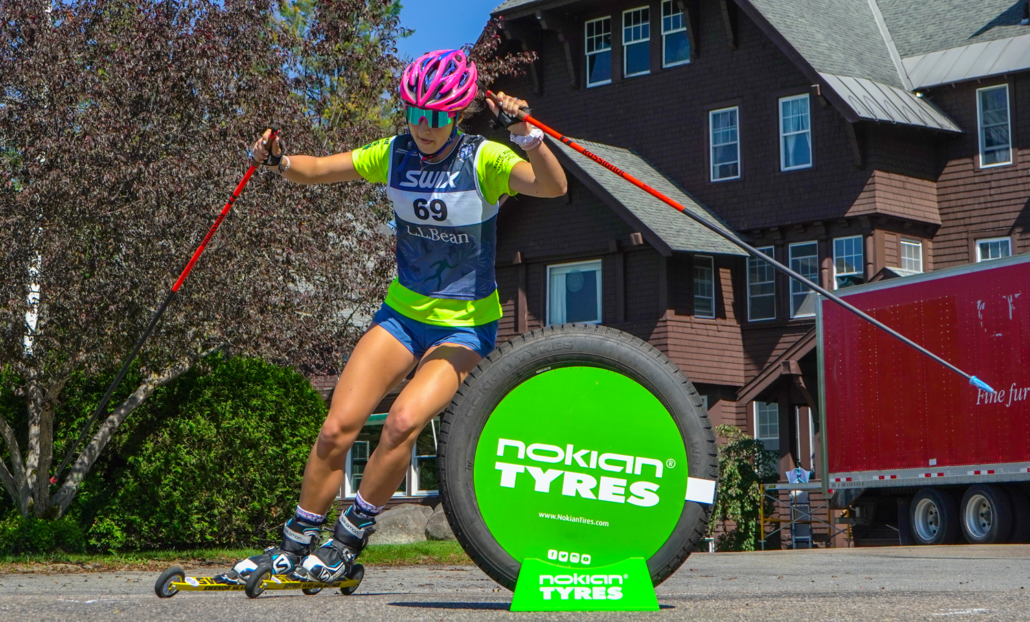 Time trials at the Lake Placid Camp Time trials at the Lake Placid Camp