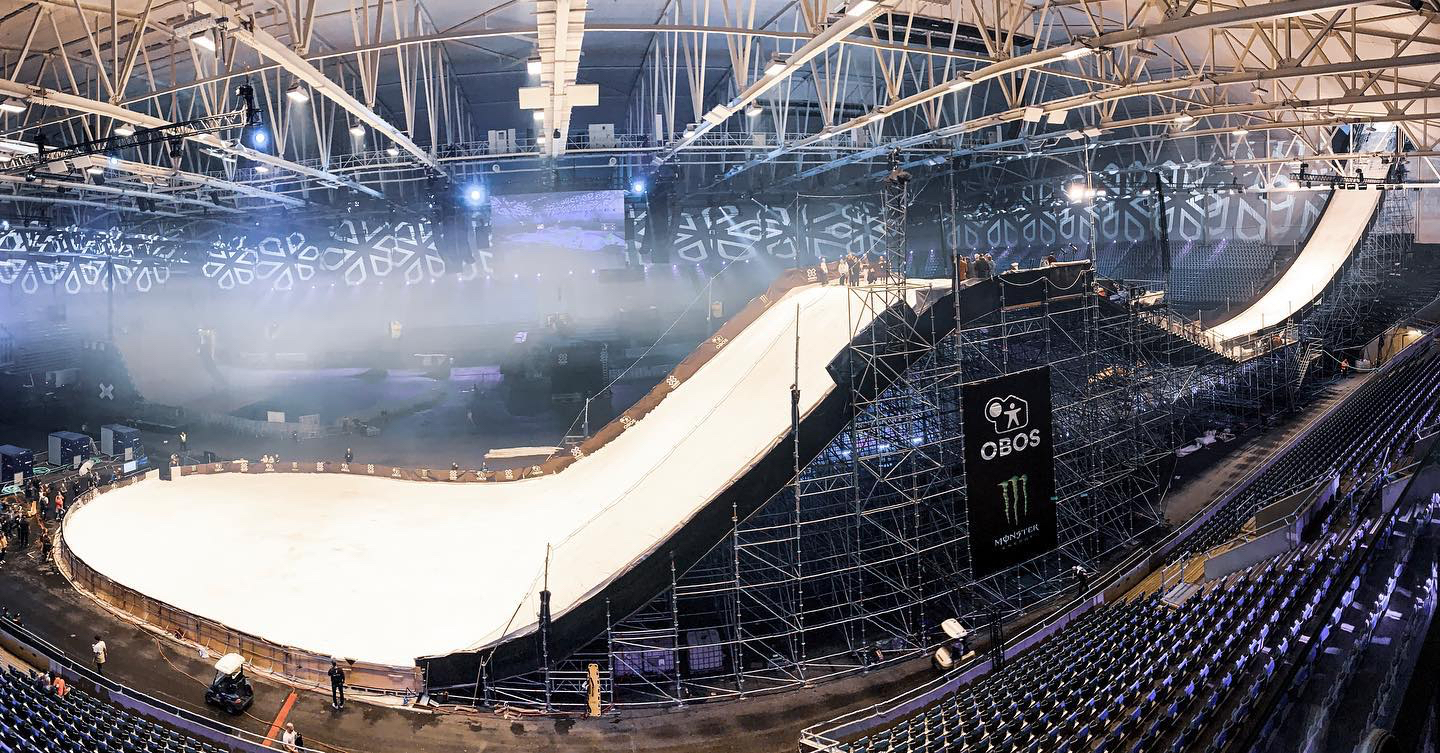 The massive big air jump at X Games Norway 2019. (X Games - Jason Arens) Jump Norway