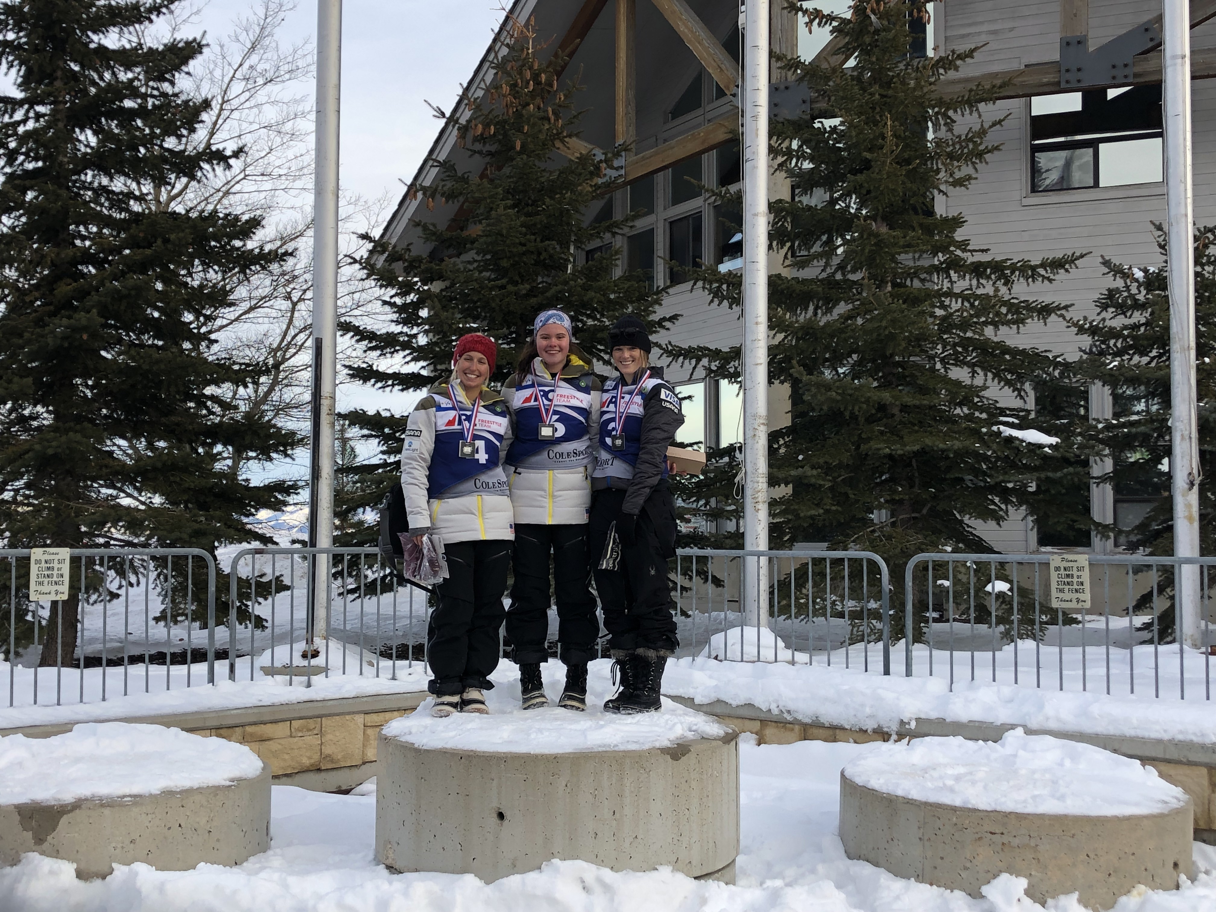 Women's podium Dec. 21