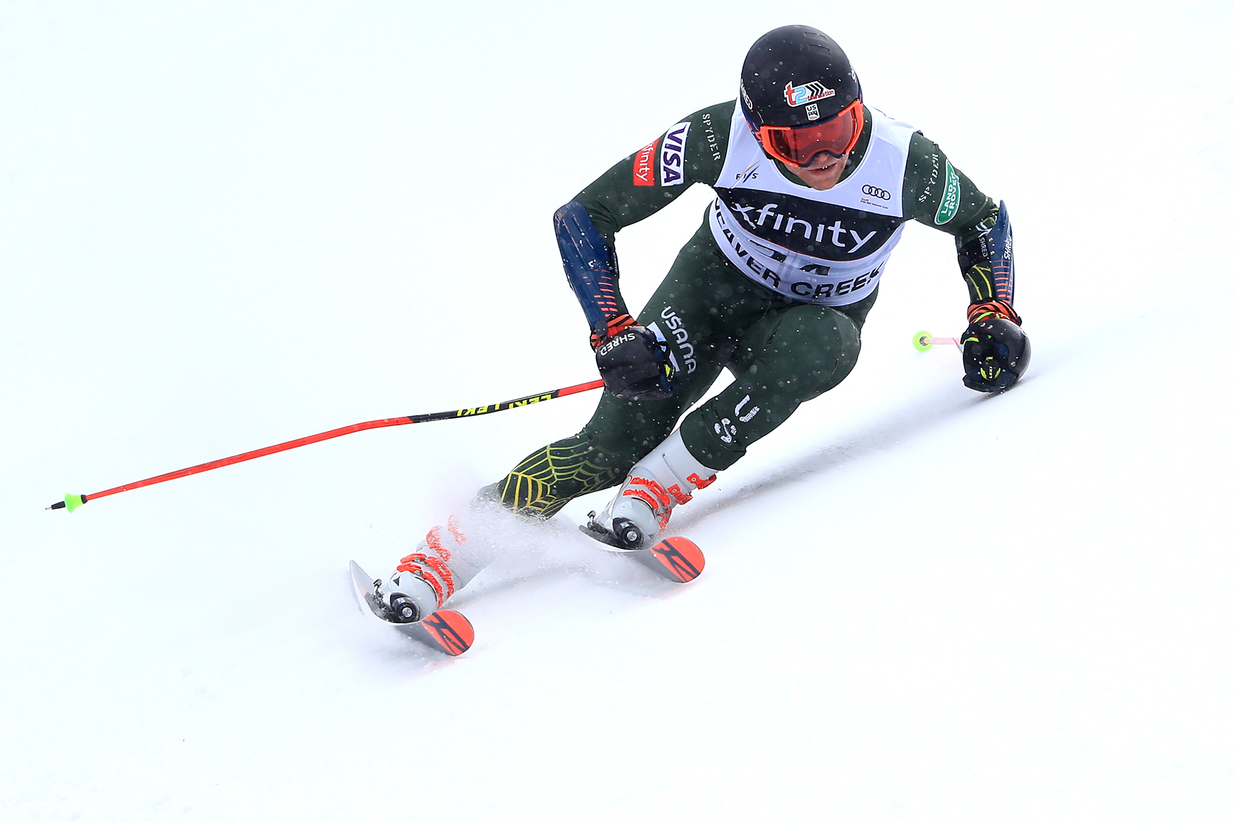 Ryan Cochran-Siegle scored points for the third-straight day, finishing 24th in Sunday's giant slalom. (Getty Images - Sean M. Haffey) Ryan Cochran-Siegle scored points for the third-straight day, finishing 24th in Sunday's giant slalom. (Getty Images - Sean M. Haffey)