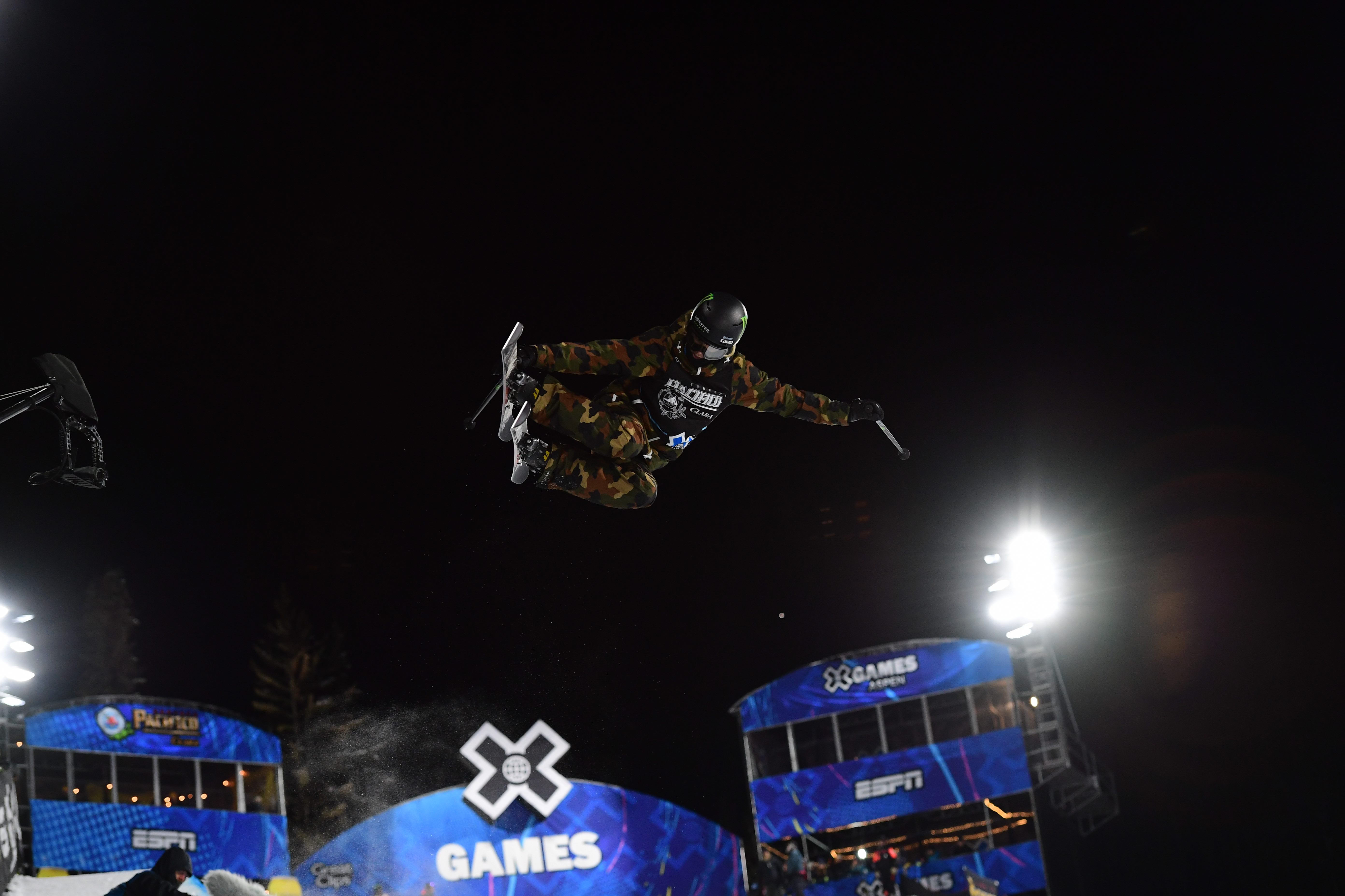 Brita Sigourney competing in Women's Ski SuperPipe during X Games Aspen 2020. (ESPN Images -Eric Lars Bakke) brita