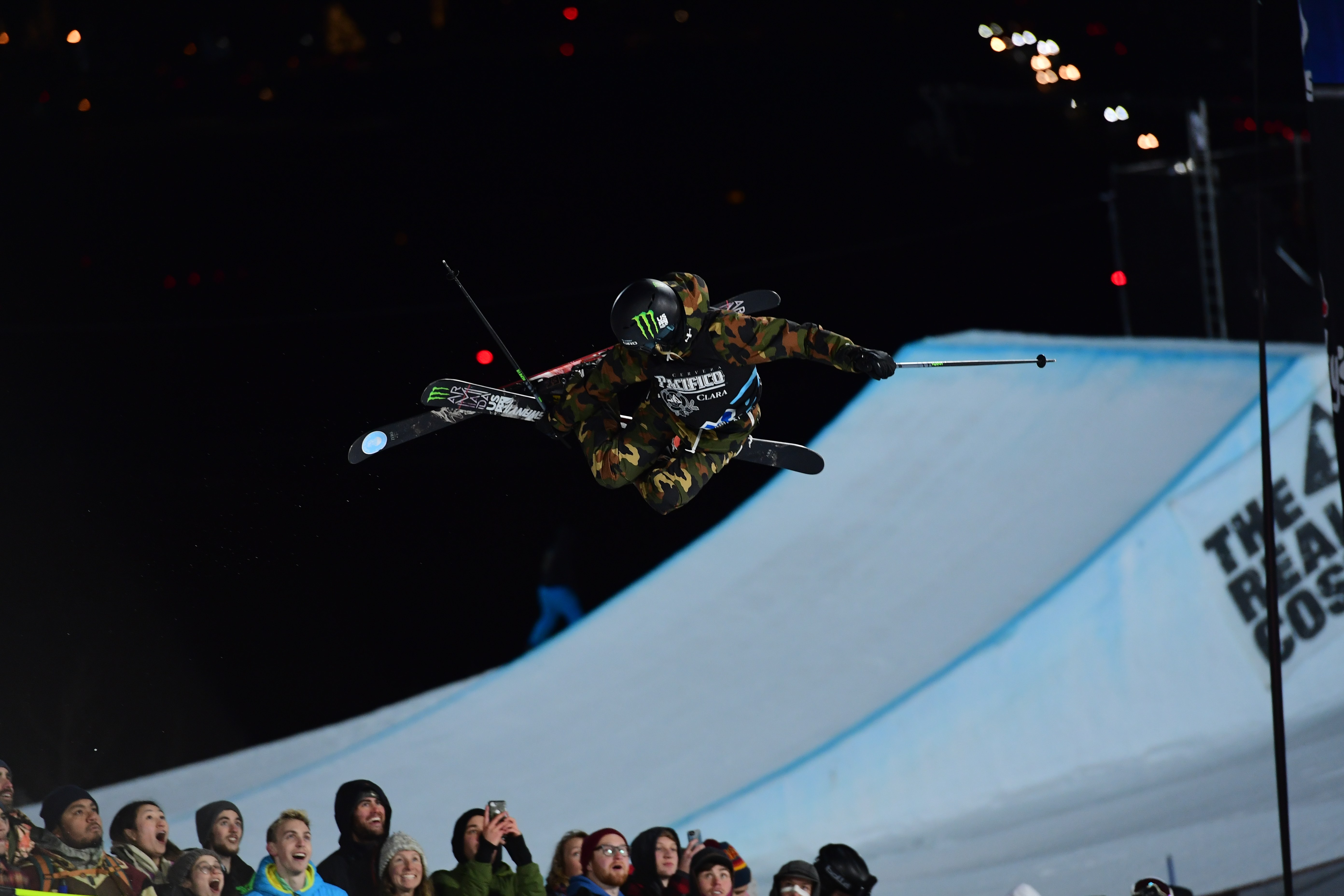 Brita Sigourney competing in Women's Ski SuperPipe during X Games Aspen 2020. (ESPN Images -Eric Lars Bakke) brita