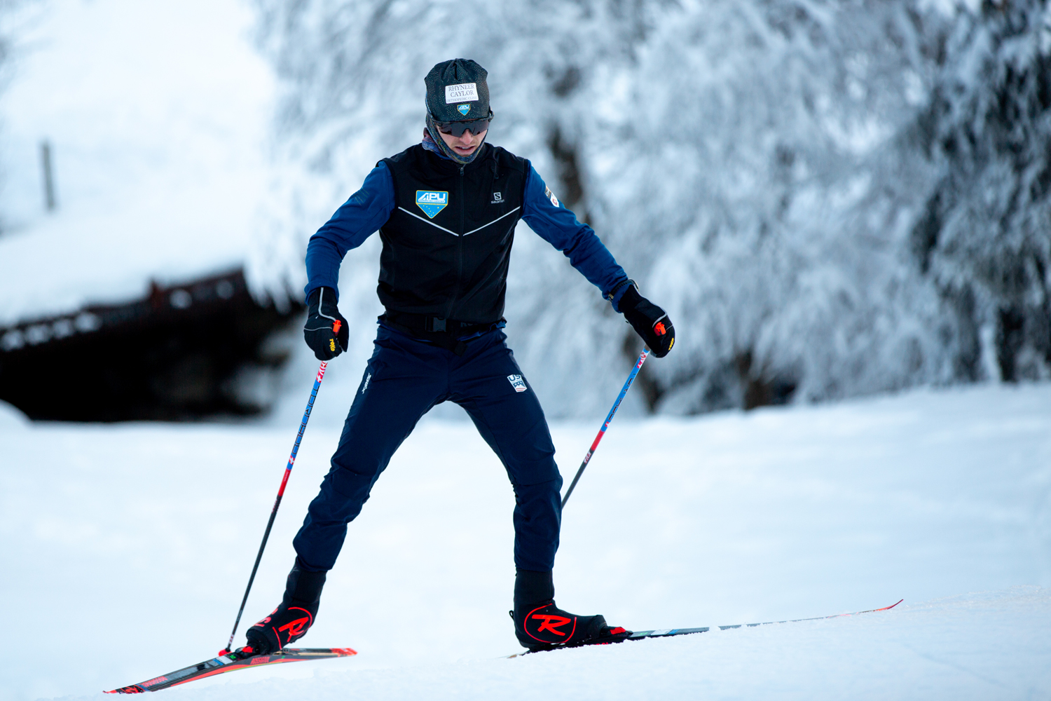 David Norris training Tuesday in Rohrmoos, Germany.. (U.S. Ski & Snowboard - Tom Horrocks) David Norris training Tuesday in Rohrmoos, Germany.. (U.S. Ski & Snowboard - Tom Horrocks)