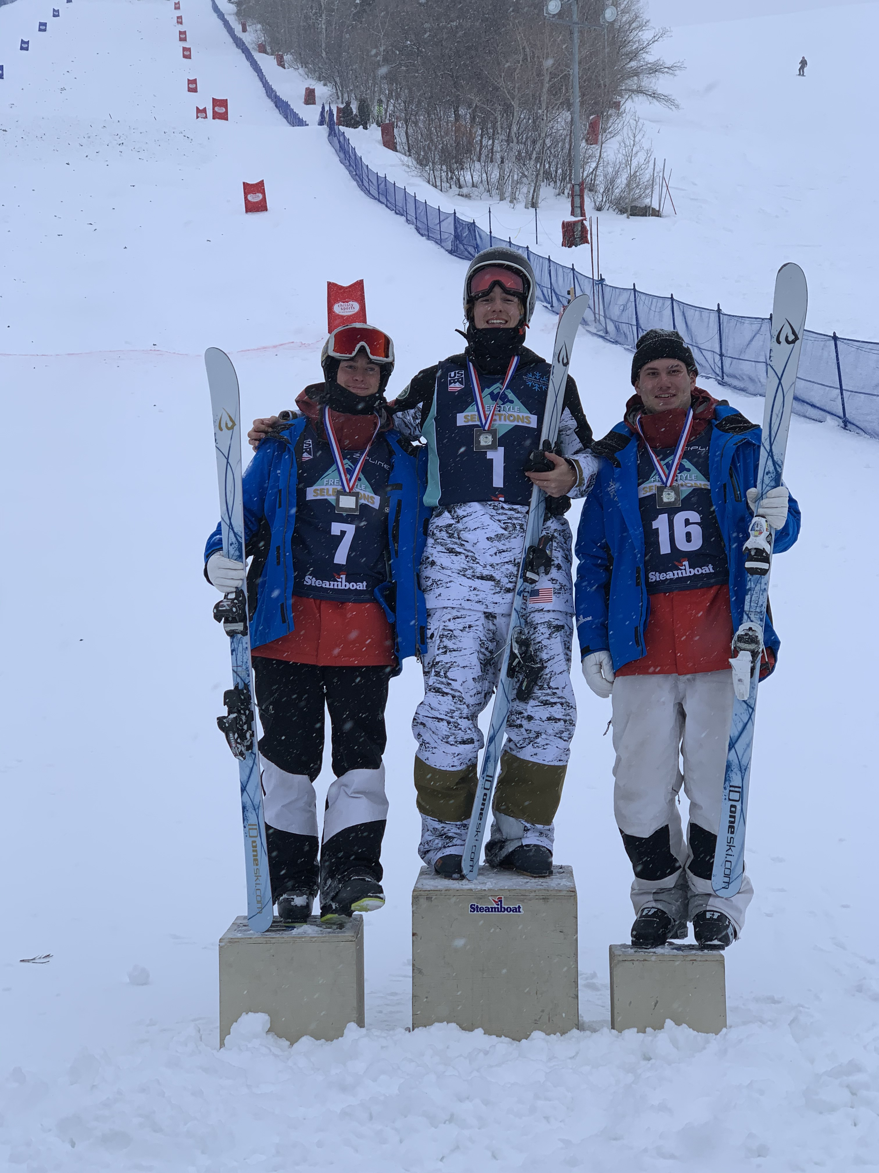 U.S. Selections Men's Podium Day 1