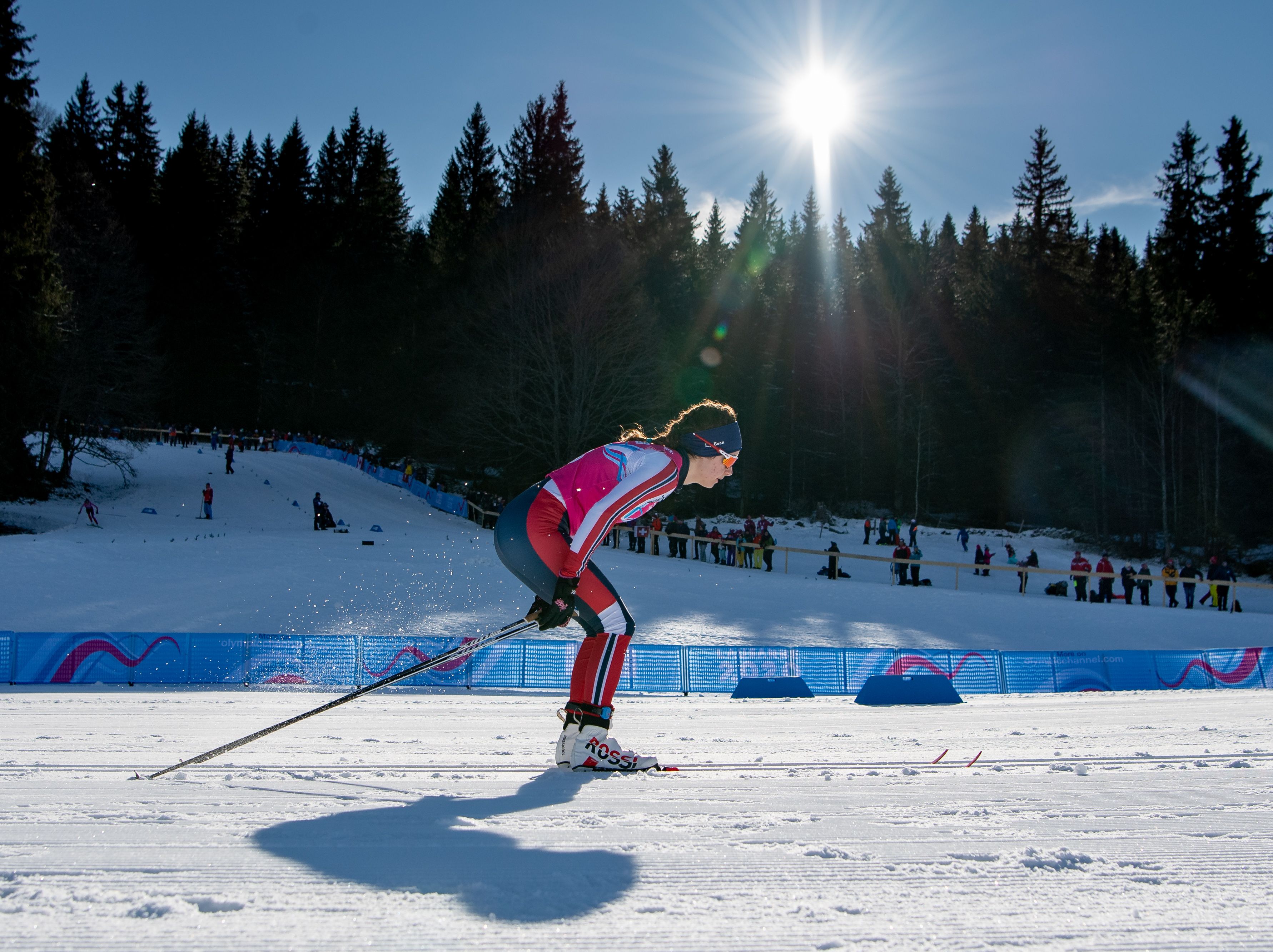 Kendall Kramer took the bronze medal at the Youth Olympic Winter Games Tuesday. (OIS/Joel Marklund)