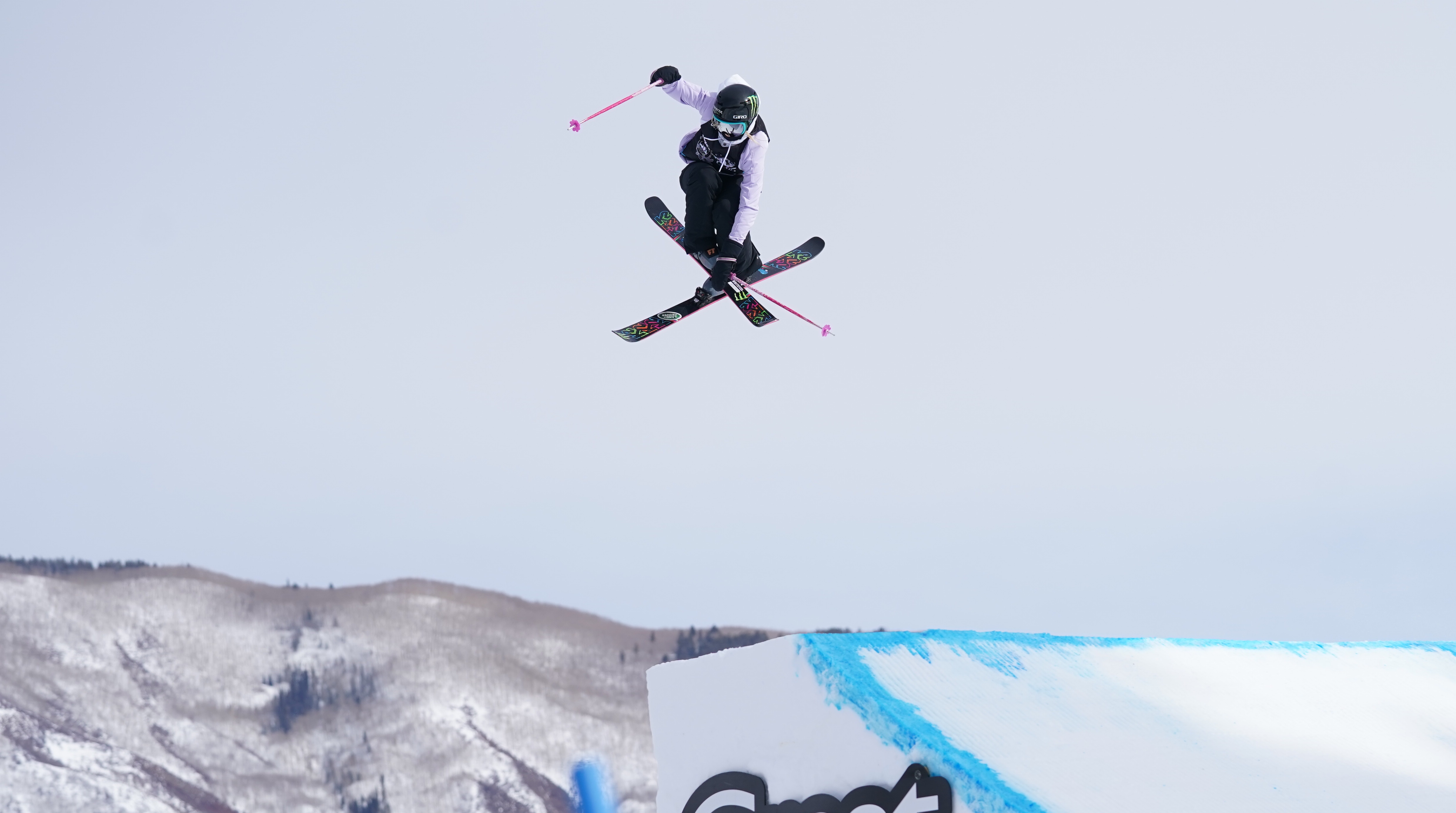 Maggie Voisin competing in Jeep Women's Ski Slopestyle during X Games Aspen 2020. (ESPN Images - Matt Morning) Maggie