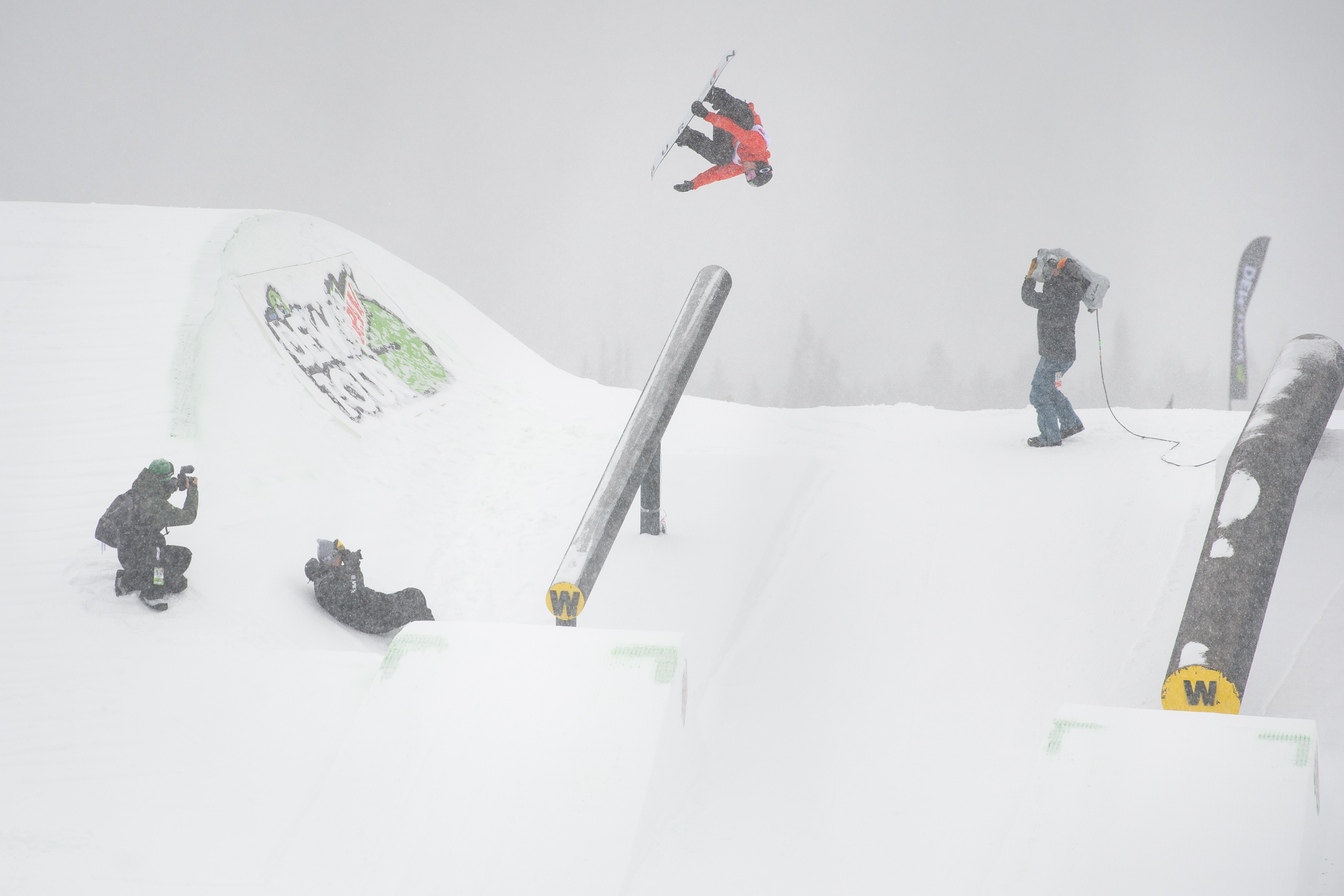 Red Gerard during the 2020 Dew Tour Team Challenge. (Dew Tour - Mark Clavin)  Red Dew Tour