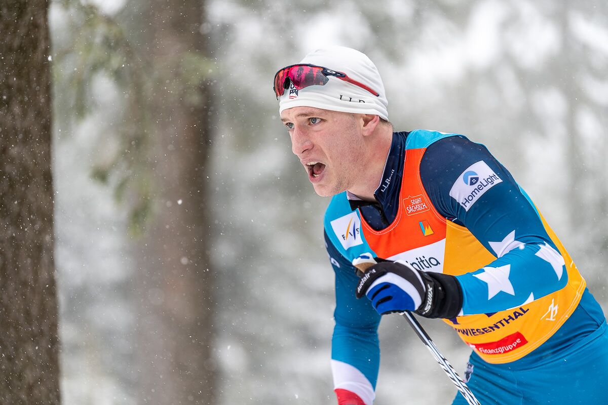 Hunter Wonders led the U.S. men in the 15k classic at the FIS U23 Cross Country World Championships, finishing eighth. (@flyingpoint) Hunter Wonders led the U.S. men in the 15k classic at the FIS U23 Cross Country World Championships, finishing eighth. (@flyingpoint)