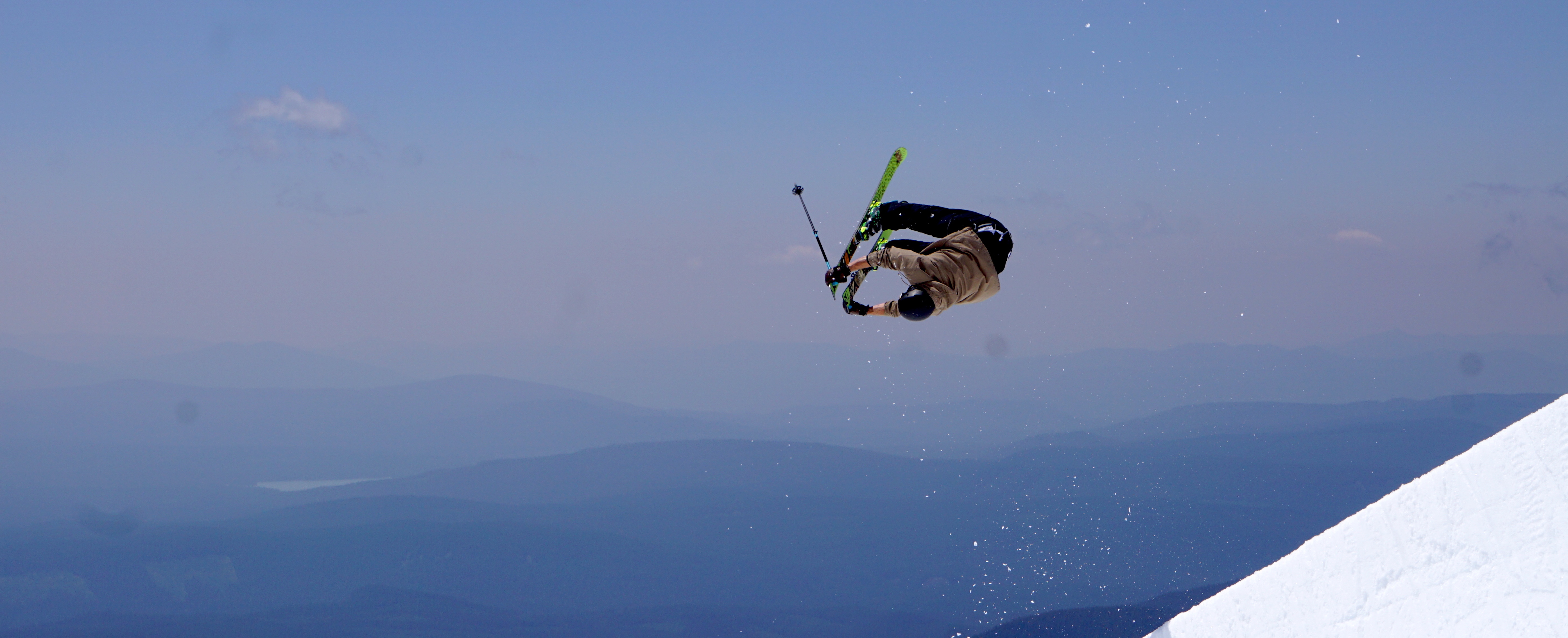 Lyman Currier training at Timberline Resort & Ski Area in Mt. Hood, Ore. (U.S. Ski & Snowboard - Mike Riddle) Lyman