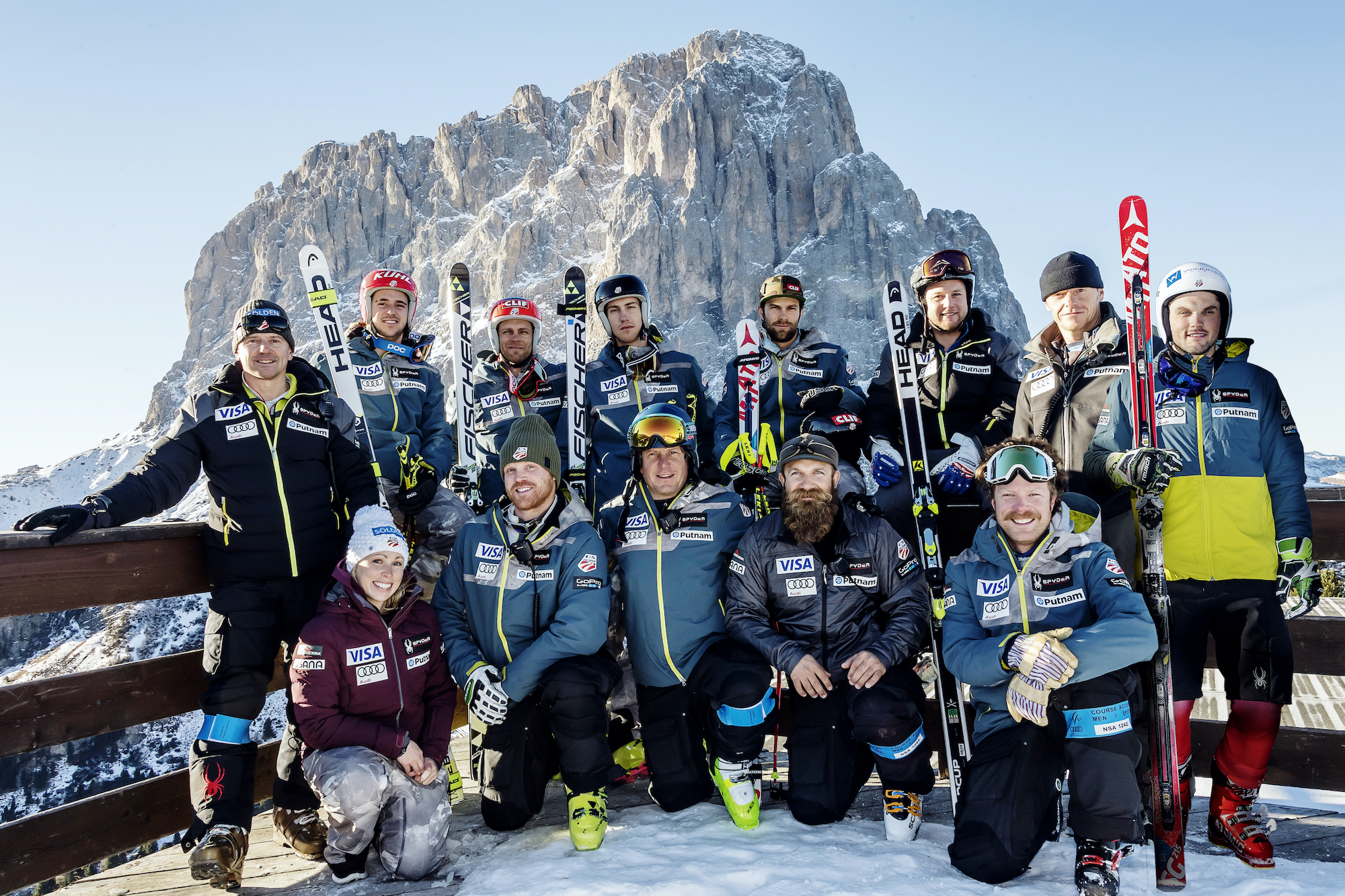 Team Photo in Val Gardena
