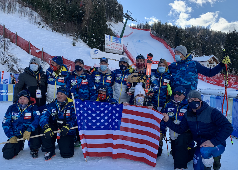 Ryan Cochran-Siegle Second Place