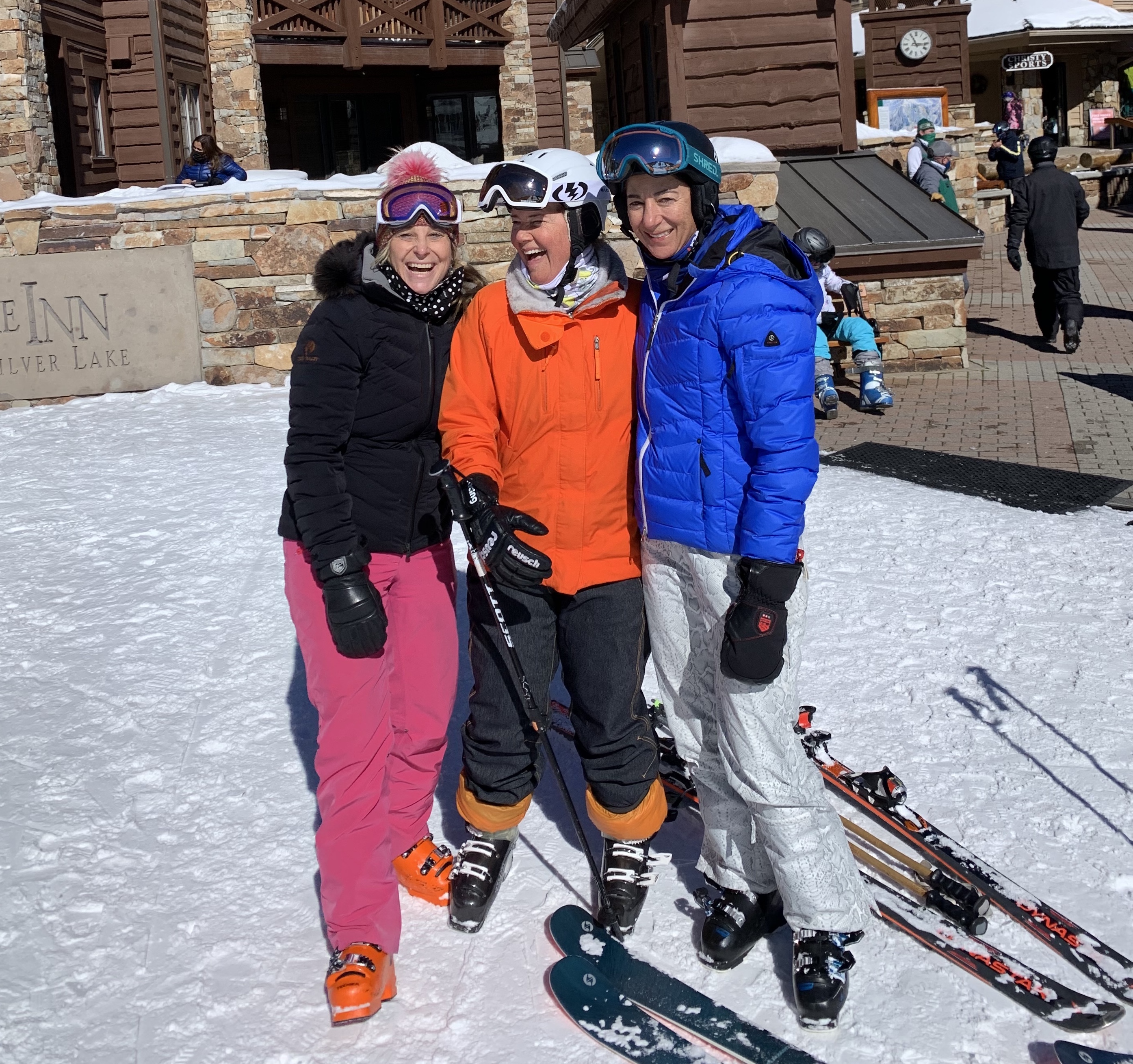 Eva, Heidi, and Kristi