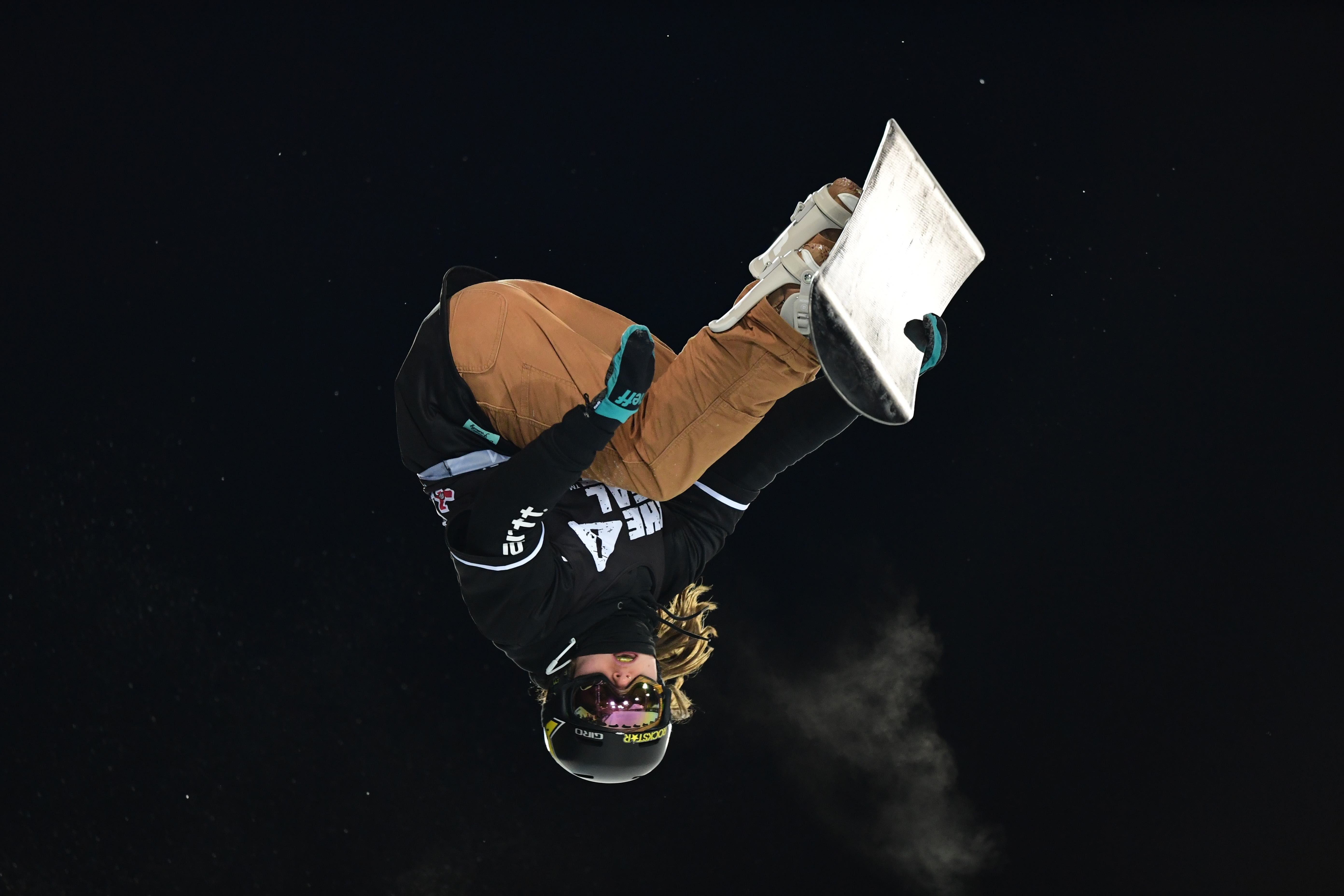 Arielle Gold competing in the Women's Snowboard SuperPipe during X Games Aspen 2019.  (ESPN Images - Phil Ellsworth) Arielle Gold X Games