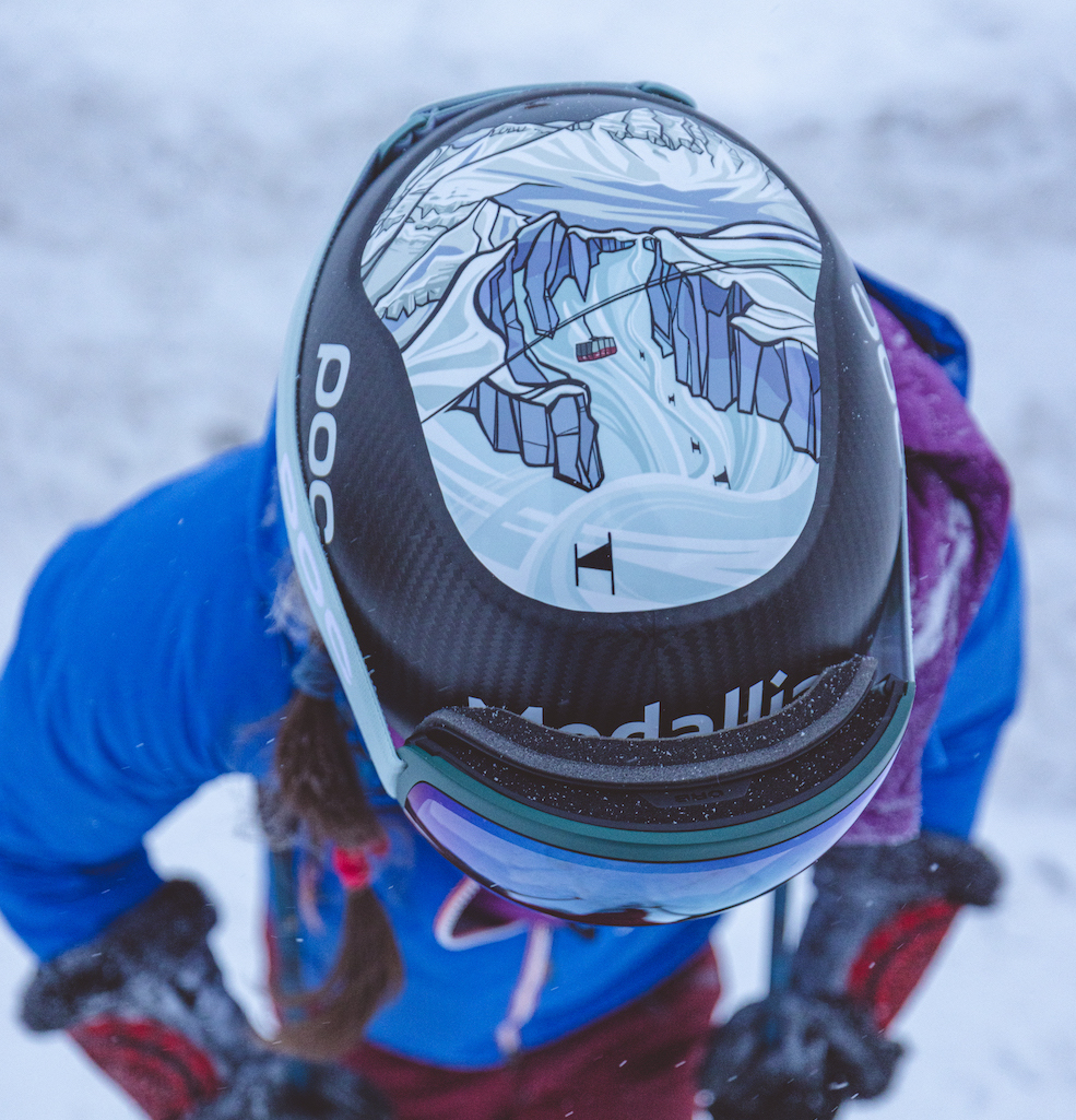 Breezy Johnson Helmet Contest
