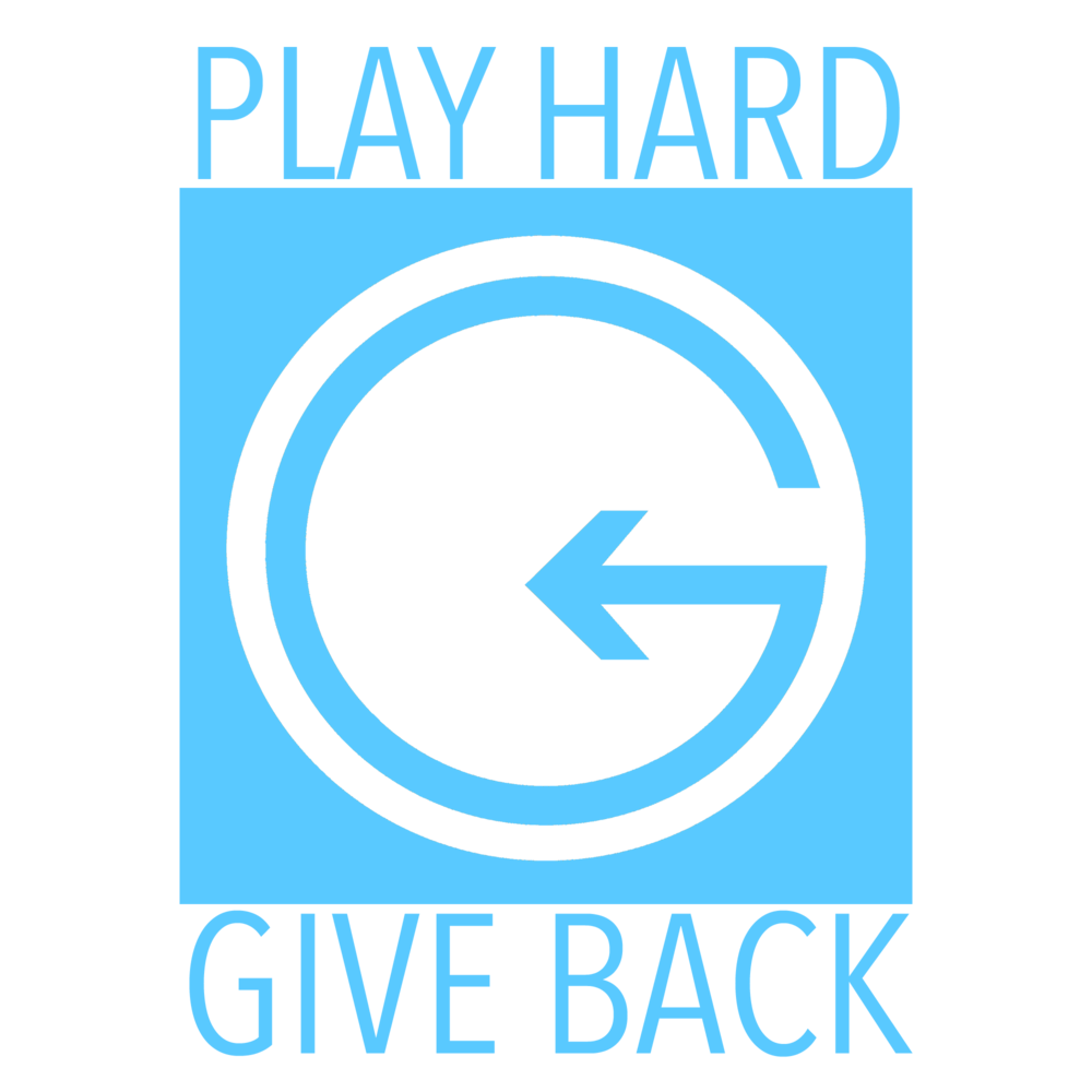 play hard give back