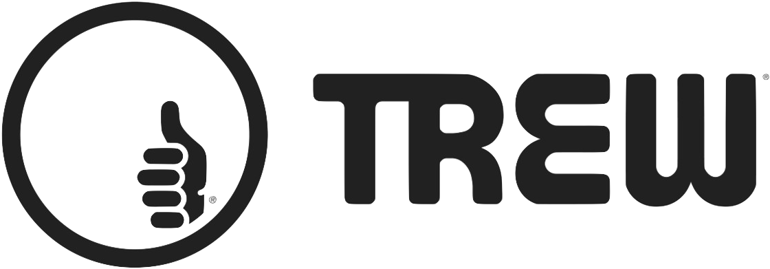 TREW Gear Logo and wordmark