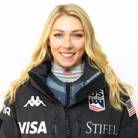 Mikaela Shiffrin headshot image
