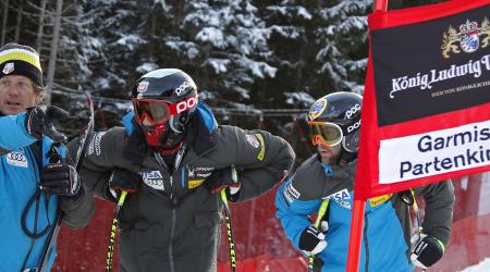 Sasha Rearick (left) has been appointed to the role of head men's development coach for alpine ski racing. (Getty Images -Mitchell Gunn)