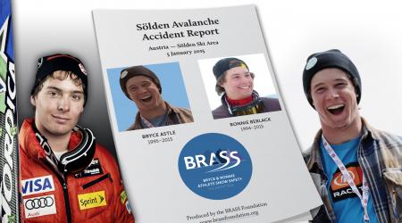 Bryce and Ronnie Athlete Snow Safety Foundation 
