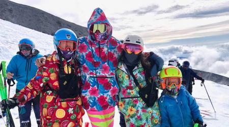 Masters and Families Summer Training at Mt Hood