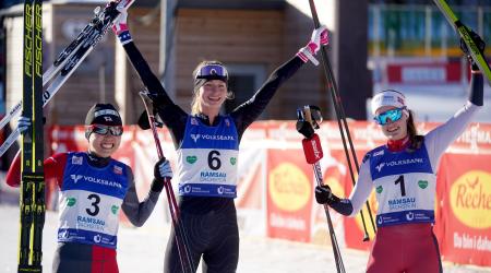 first-ever women's FIS World Cup Nordic Combined
