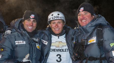 Brian Curratt, Speedy, and Matt at Deer Valley Score Event in 2007