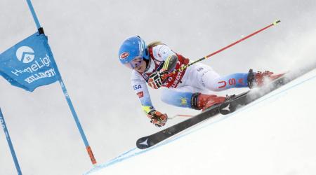 Mikaela Shiffrin in Killington Giant Slalom