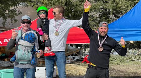 Men's Class 4 Podium at the 2022 Master National Championship