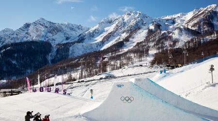 slopestyle course