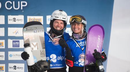 Jake & Lindsey Podium