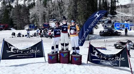 podium at Snowbird