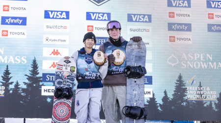 2025 Big Air National Champions - Lily Dhawornvej & Ollie Martin
