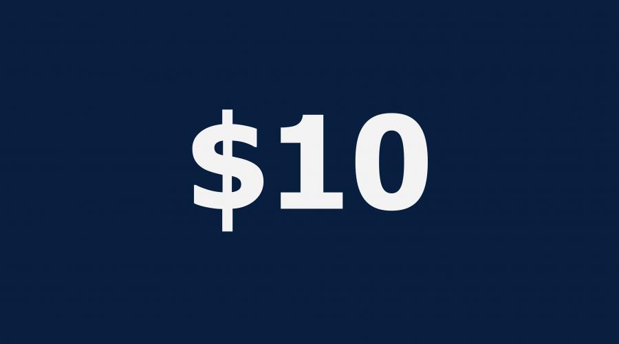 $10