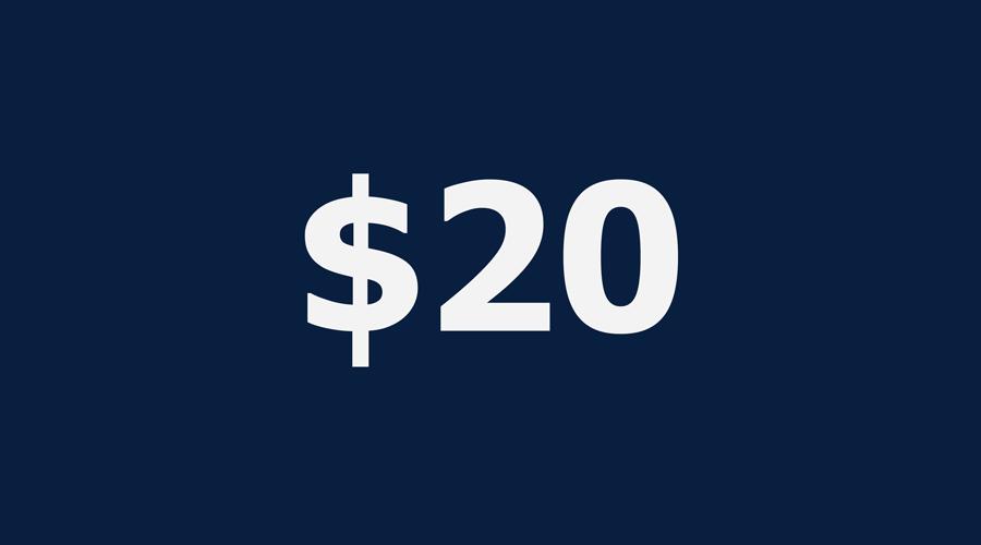 $20 Donation